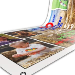 spandoek zelf opmaken 5 foto's